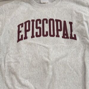 Champion Light Gray Reverse Weave Pullover